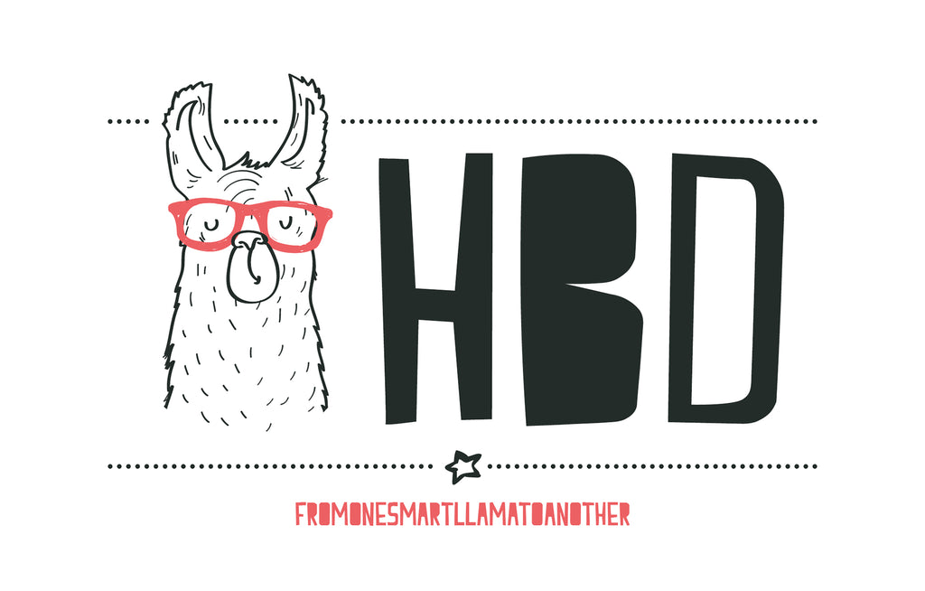 HBD from one smart lama to an other