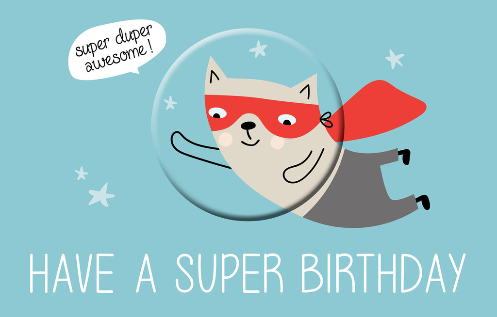 Have a super birthday - superman